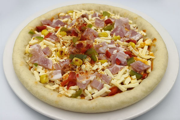 Spicy Delicious Bacon Pizza