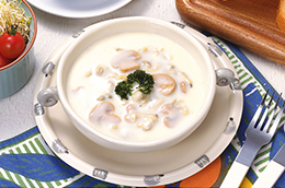 Cream mashroom soup