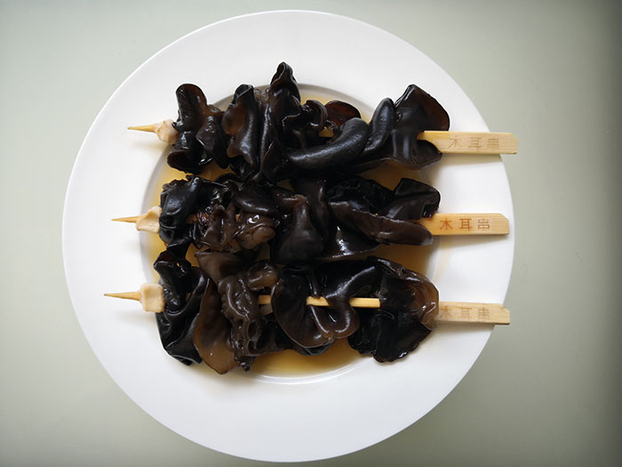 Wood Ear Mushroom Skewer