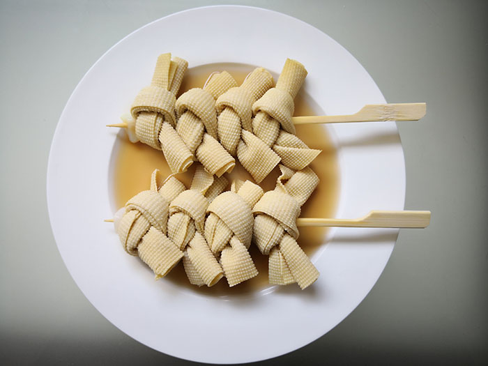 Tofu Skin Knot Skewer